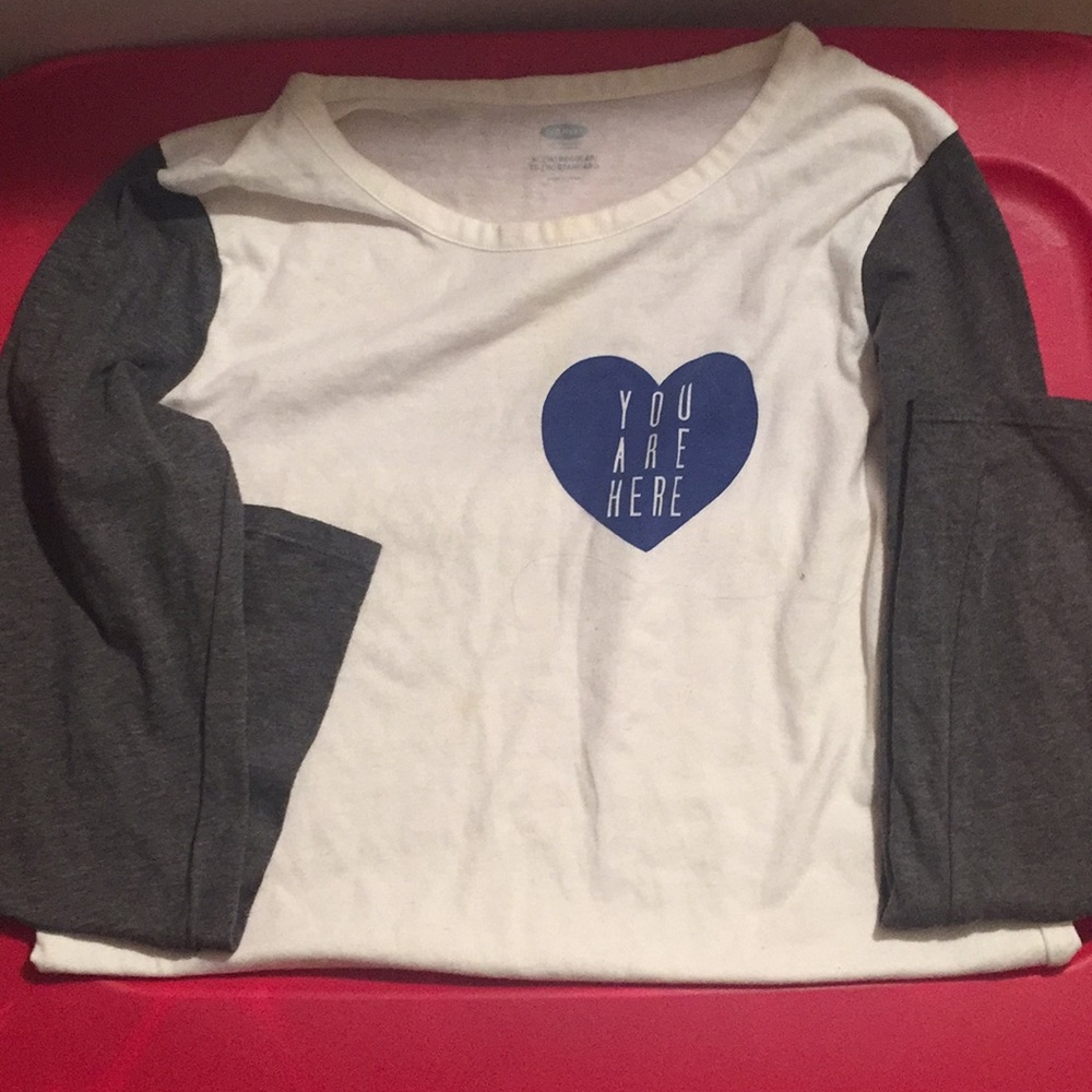 “You are here” shirt